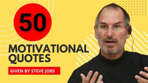 Inspiring Quotes By Steve Jobs To Ignite Your Passion And Drive Youtube