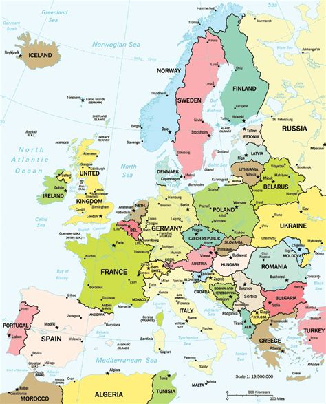 Europe Map Map Pictures