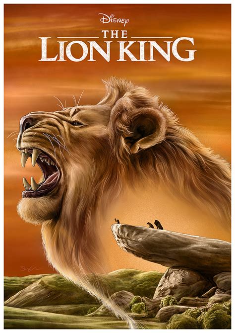 Lion King Poster Tulisan