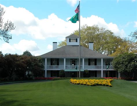 Clubhouse At Augusta National Golf Club In Augusta Flickr