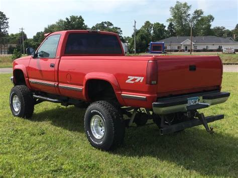 1994 Chevy Silverado 1500 4x4 Lifted Z71 57l V8 Regular Cab Long