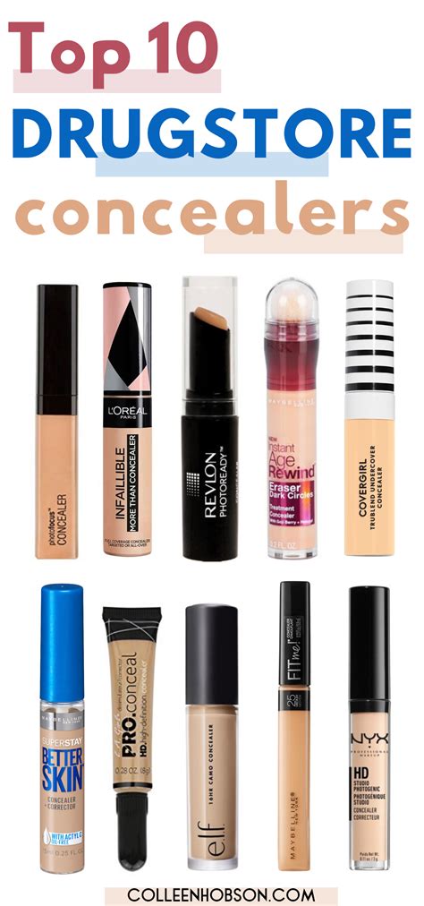 the 10 best drugstore concealers to score