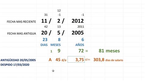 Asia Lente Segundo Calculo Despido Improcedente Excel Extremo Auge Whitney