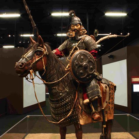 Genghis Khan Exhibit Mongol Warrior