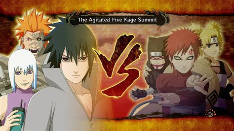 Naruto Shippuden Ultimate Ninja Storm 3 Part 8 Sasuke Uchiha Vs