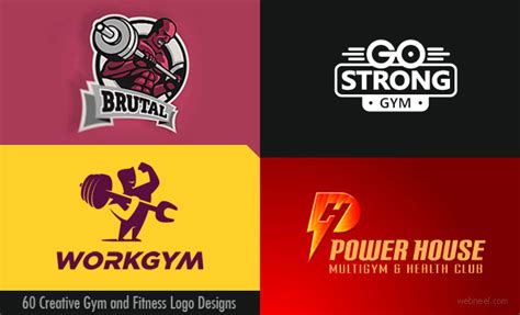 Design Inspiration Daily Inspiration 25 Creative Gym And Fitness Logo