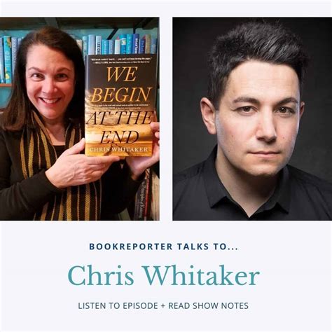 Bookreporter Talks To Chris Whitaker The Book Report Network