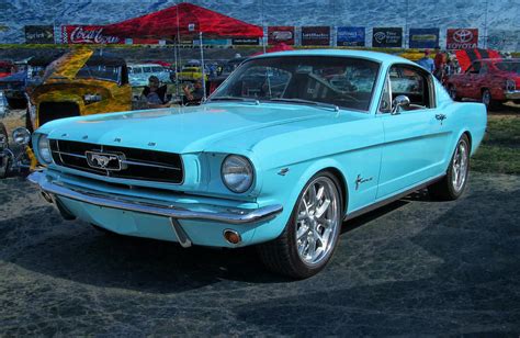 65 Ford Mustang Fastback 65 Photograph By Vic Montgomery Pixels