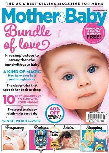 Mother And Baby Magazine March 2018 Back Issue