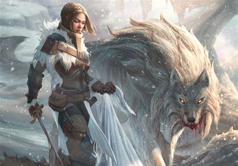 Female Wolf Warrior