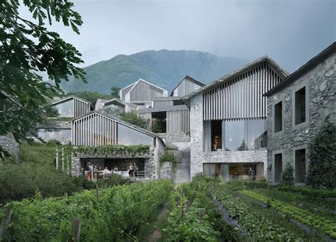 Oppenheim Creates Secluded Swiss Resort To Frame Mountain Views Archdaily