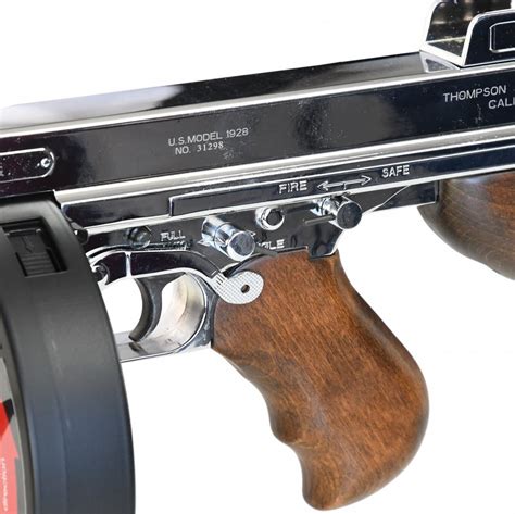 King Arms Thompson 1928 Silver Mosfet