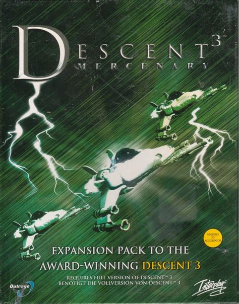 Descent 3 Mercenary Details Launchbox Games Database