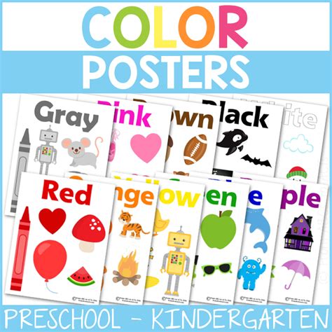 Color Posters From Abcs To Acts
