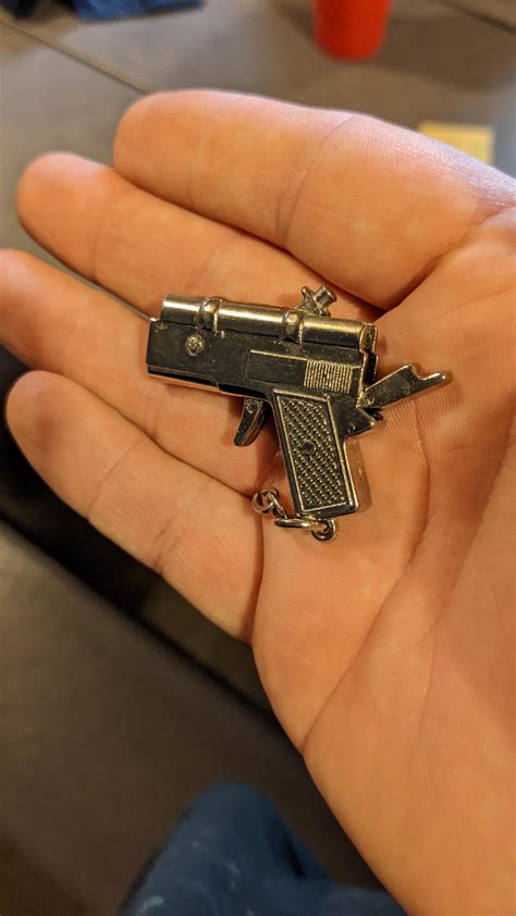Miniature Cap Gun That I Found In A Box Of My Old Stuff R