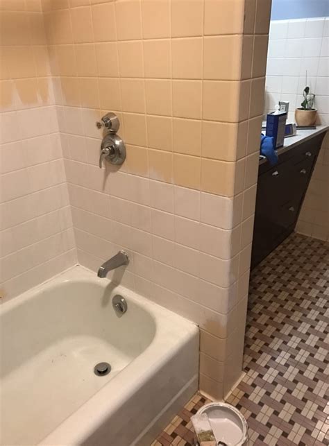Can Bathroom Tile Be Painted Dhomish