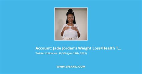 Genesen Alkohol Vergeltung Jade Jordan Twitter Sentimental Aktion Erläuterung