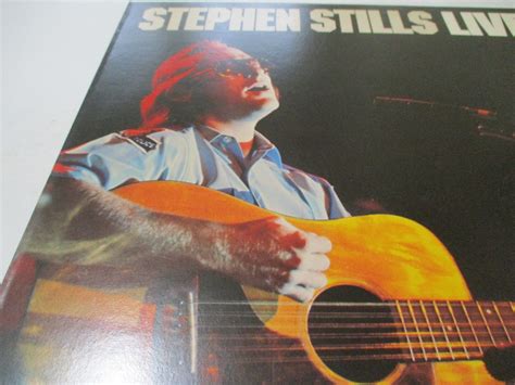 Vintage 1975 Vinyl Lp Record Stephen Stills Live Near Mint Etsy