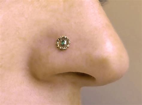 9 New Designs Of Pressing Nose Pins For Womens Styles At Life