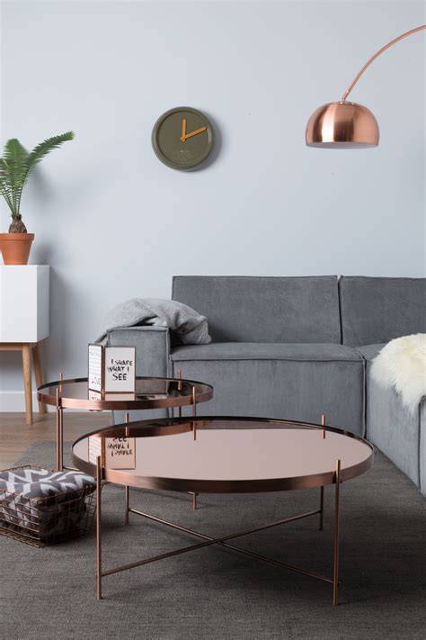 Zuiver Cupid Copper Side Table