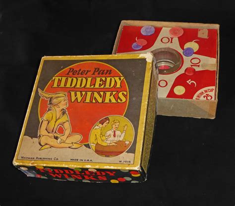 Vintage Tiddley Winks Game 1920s