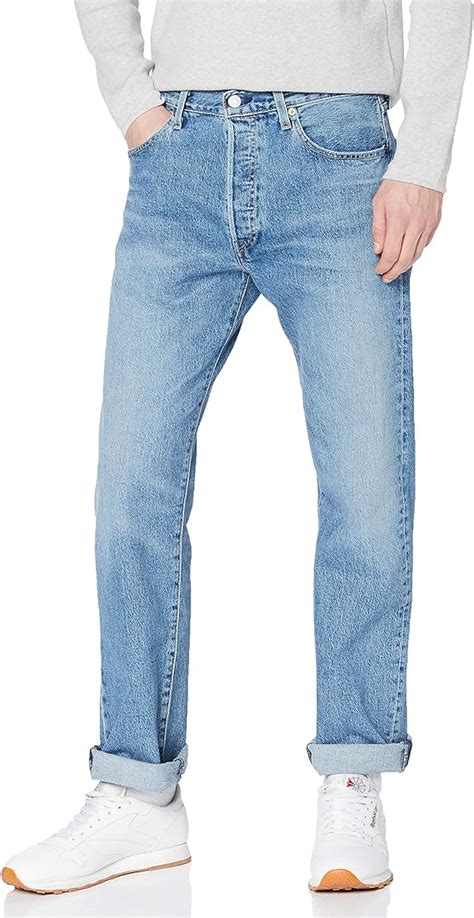 Levis Mens 501 Original Slim Jeans Uk Clothing