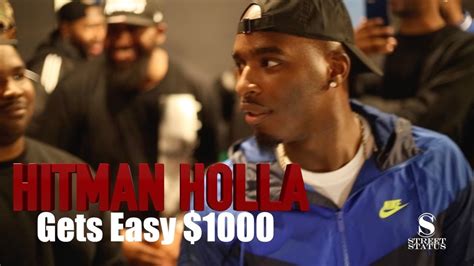 Wild N Out Star Hitman Holla Gets Cash To Battle On The Spot Youtube
