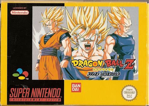 Dragon Ball Z Hyper Dimension 1996 Snes Box Cover Art Mobygames