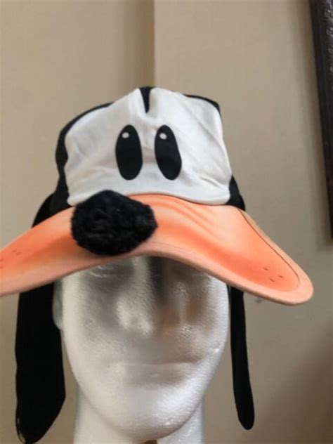 80s Vintage Walt Disney Goofy Floppy Ears Mesh Snapback Cap Hat Made