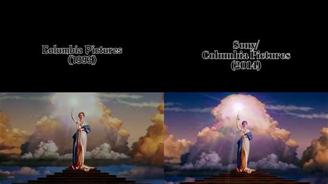 Columbia Pictures Logo Comparison 19932014 Youtube