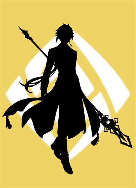 Genshin Impact Vision Silhouette All The Characters Etsy