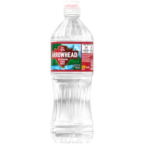 Arrowhead Mountain Spring Bottled Water 237 Fl Oz Kroger
