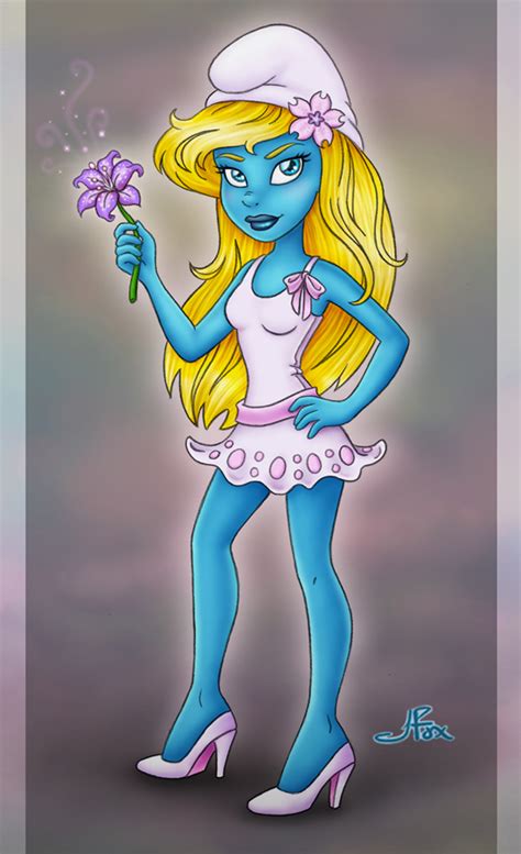 The Smurfette By Jessfox On Deviantart