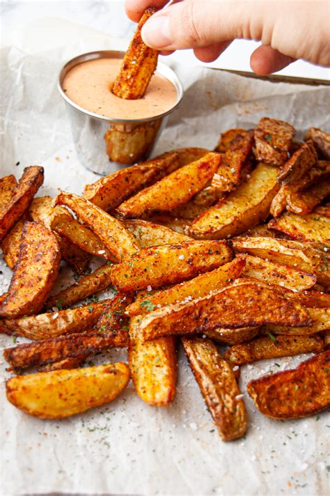 Easy Seasoned French Fries Oven And Air Fryer Homemade Haley