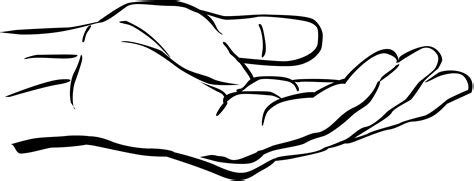 Hand Black And White Helping Hands Clipart Black And White Clipartfox