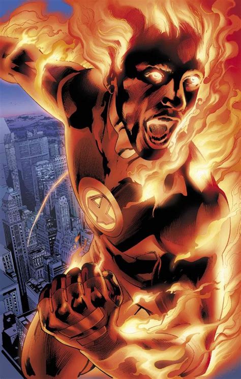 Ultimate Human Torch By Adam Kubert Human Torch Marvel Marvel