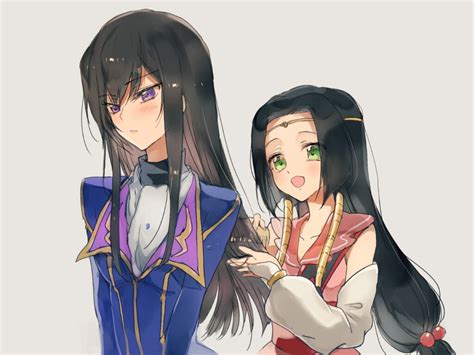 Lelouch Vi Britannia Zero Sumeragi Kaguya And Luluko Code Geass