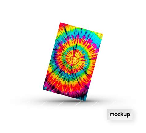 Vibrant Rainbow Tiedye Digital Paper Background Texture Etsy