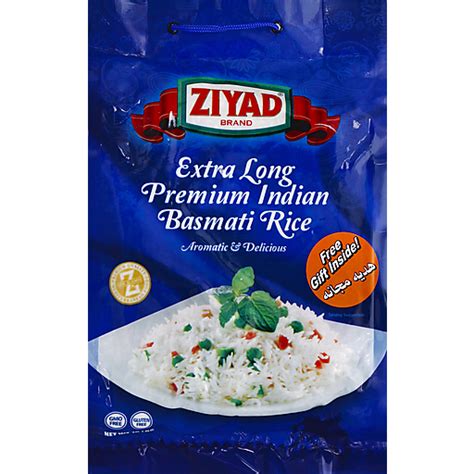 Ziyad Rice Indian Basmati Premium Extra Long Shop Valli Produce