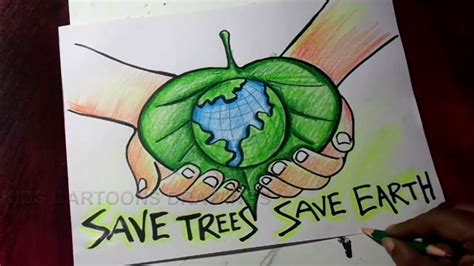Posters On Save Environment Save Trees