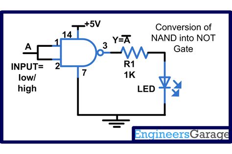 Conversion Of Nand Gate To Basic Gates