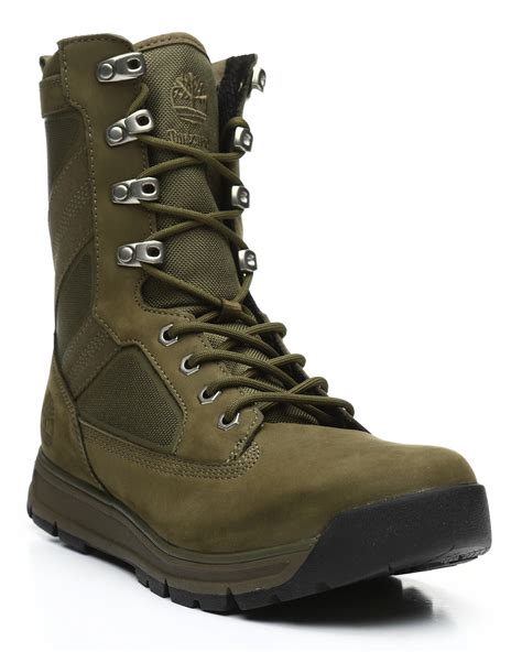 Buy Field Guide Tall Dark Green Boots Mens Footwear From Timberland