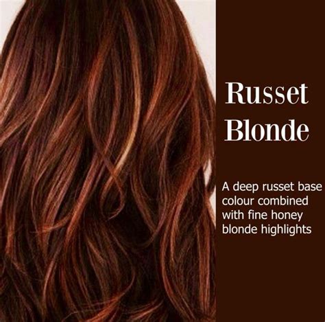 Russet Blonde Hair Color Auburn Hair Color Highlights Hair Styles