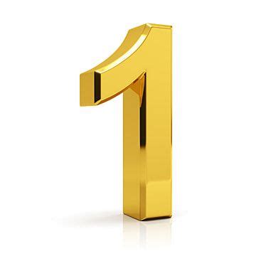 First Number 1 Clipart