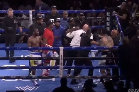 Floyd Mayweathers Exhibition Fight With John Gotti Iii Ends In Massive