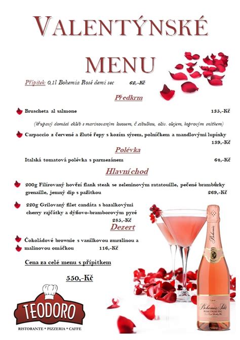 Valentýnské Menu 1422019 Teodoro