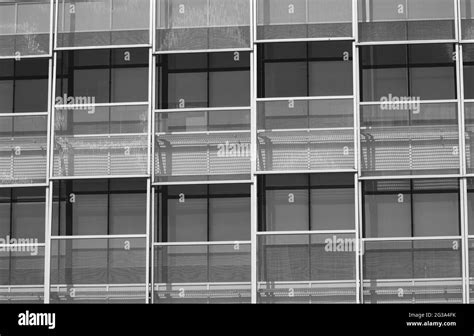 Modern Building With Glass Windows Stock Photo Alamy