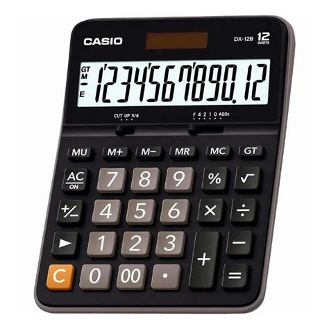 Calculadora De Mesa Dígitos DX B Preta Casio GAMES ELETRONICOS