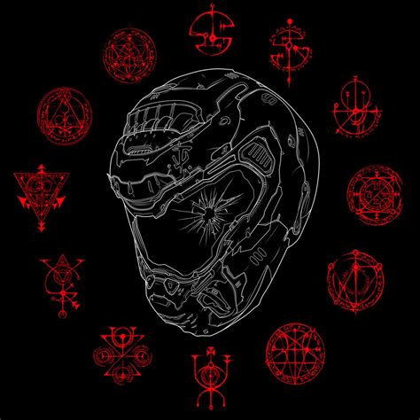 Doom Slayer Symbol Tattoo Symbol
