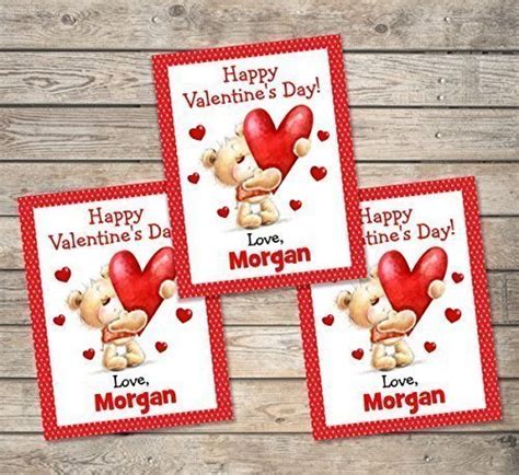 Kids Valentine Cards Personalized Valentine Cards